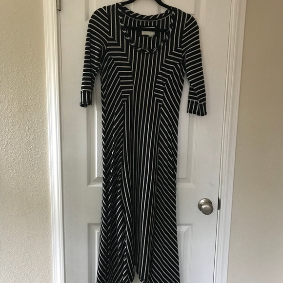 Anthropologie Pieced Stripe dress - Picture 6 of 8